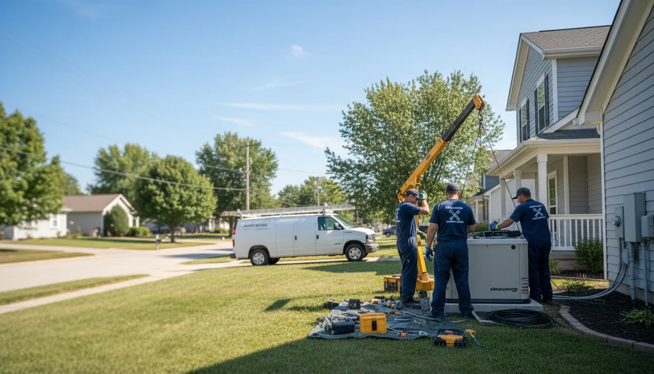 Generator Installation in Celeste, TX near me